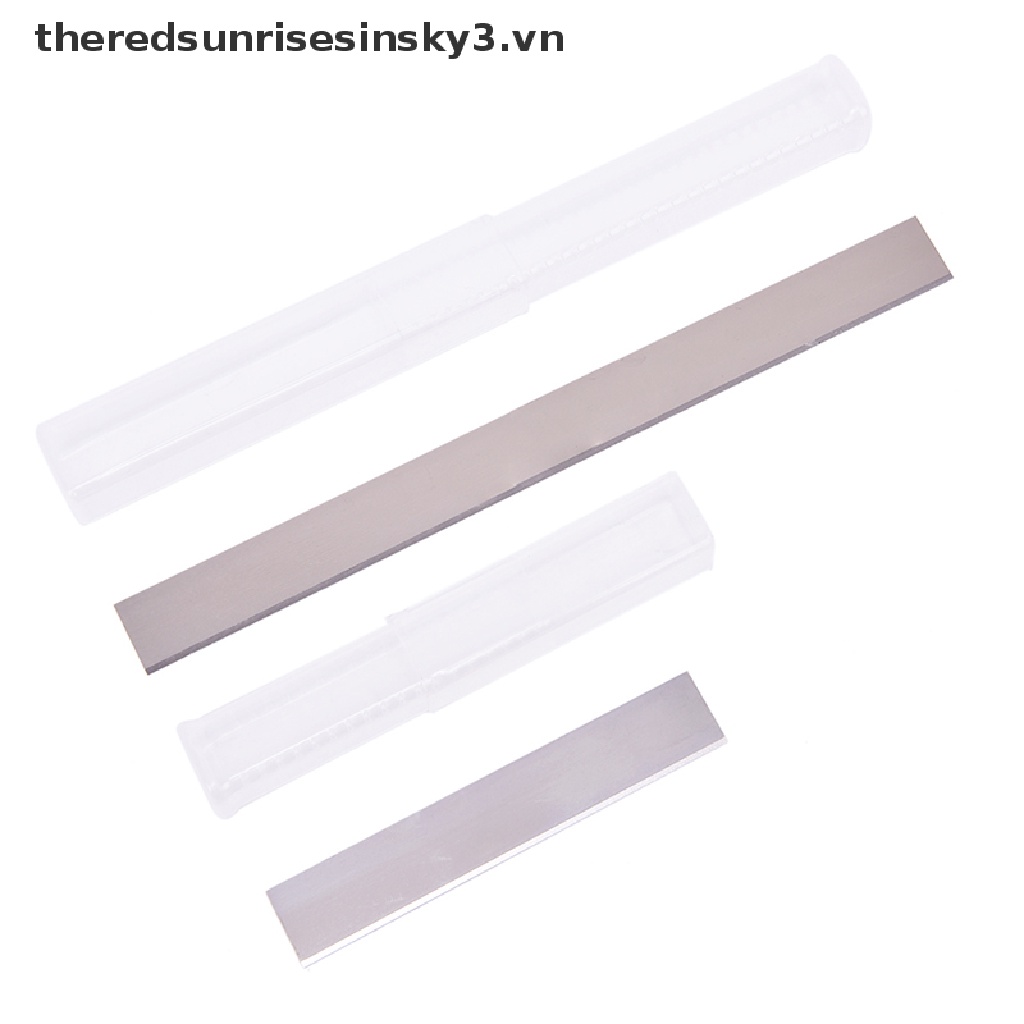 Bộ 2 Khuôn Cắt Đất Sét Bằng Thép Không Gỉ 4 &quot;/ 8&quot;