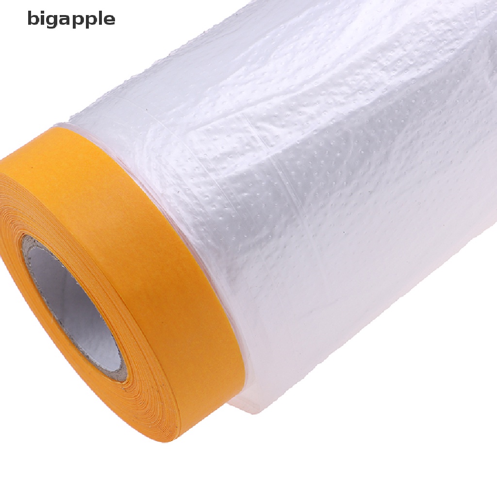 bigapple 20M Masking Film Painting Protection Covering Film Masking Tape Protective Film RDG