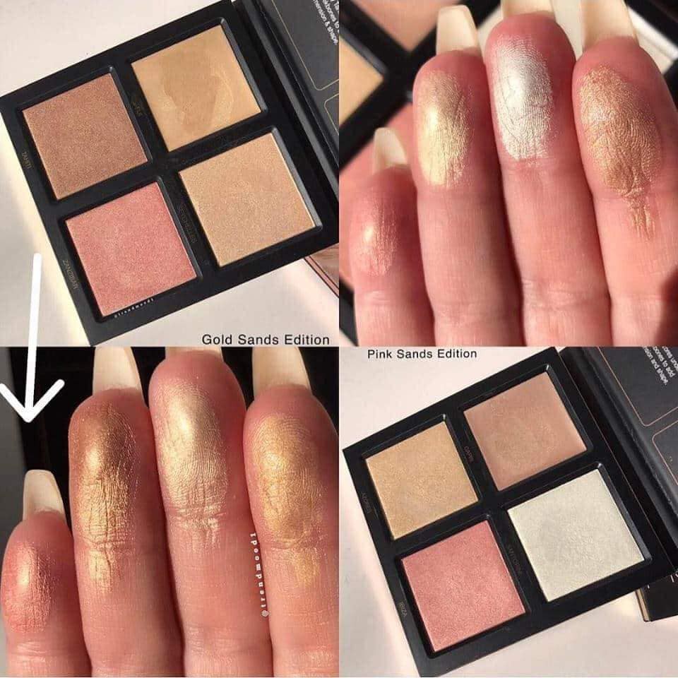 BẢNG PHẤN HIGHLIGHT HUDA BEAUTY 3D HIGHLIGHTER PALETTE GOLDEN SANDS CHÍNH HÃNG - 5272