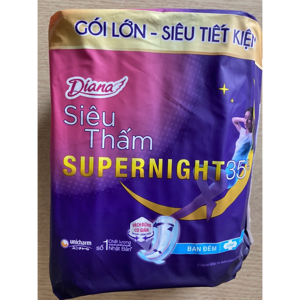 BVS DIANA SUPER NIGHT 29CM / 35CM GÓI 12 MIẾNG