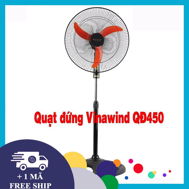 QUẠT CÂY ĐẠI VINAWIND 450 và QUẠT TREO ĐẠI VINAWIND 450 SIÊU MẠNH, CHÍNH HÃNG ĐIỆN CƠ THỐNG NHẤT BẢO HÀNH 12 THÁNG