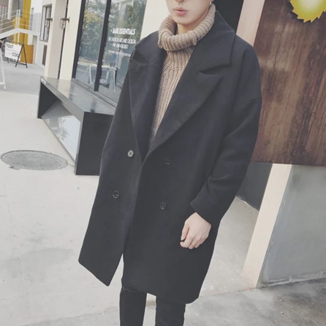 Áo Dạ Nam Dáng Dài (sẵn M, L, XL) | BigBuy360 - bigbuy360.vn