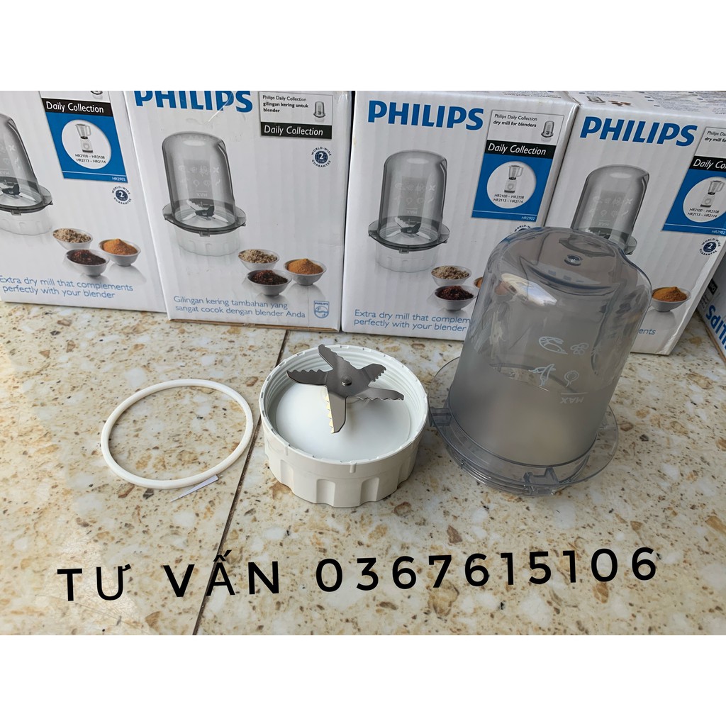 [Mã ELHA22 giảm 5% đơn 300K] [Phụ kiện] Máy xay sinh tố Philips HR2108 HR2100 HR2101 HR2102 HR2103 HR2104