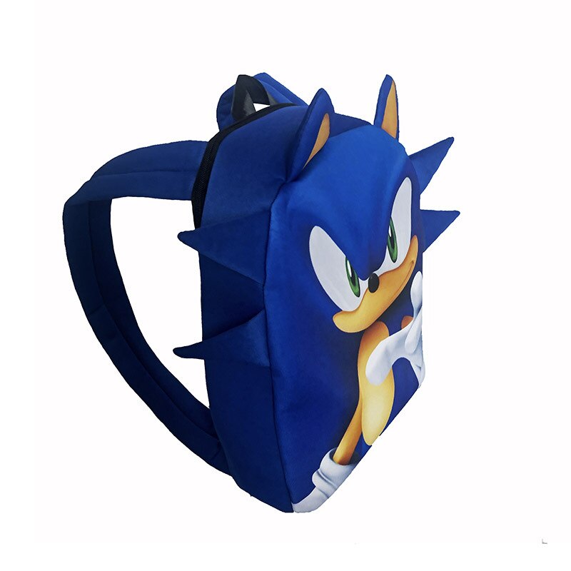 Sonic Ba Lô Đi Học In Hình Nhím sonic Dễ Thương Cho Bé
