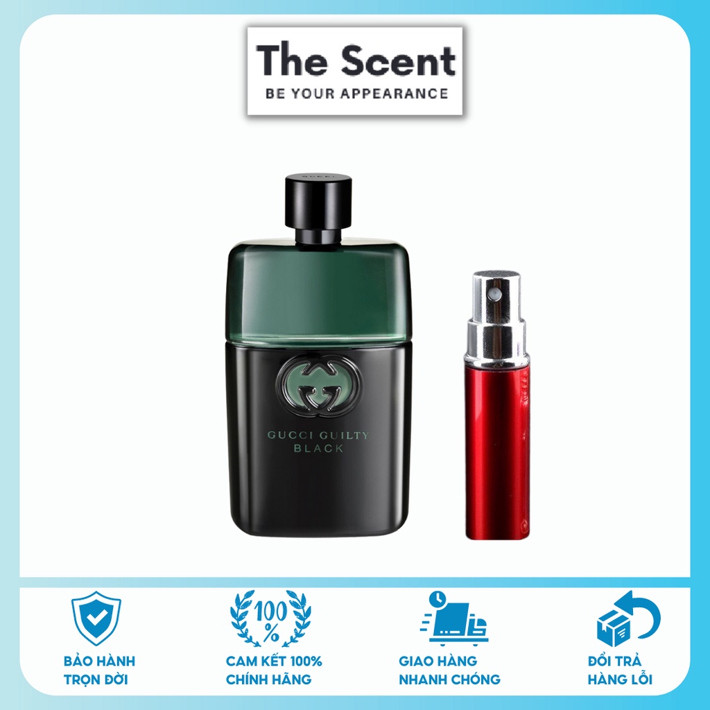 Nước Hoa Nam Chính Hãng Gucci Guilty Black Pour Homme EDT 10ml