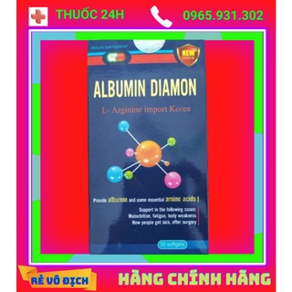 ALBUMIN DIAMON - Người suy nhược cơ thể, mới ốm dậy, người cao tuổi, bổ sung chất đạm, vitamin cho cơ thể