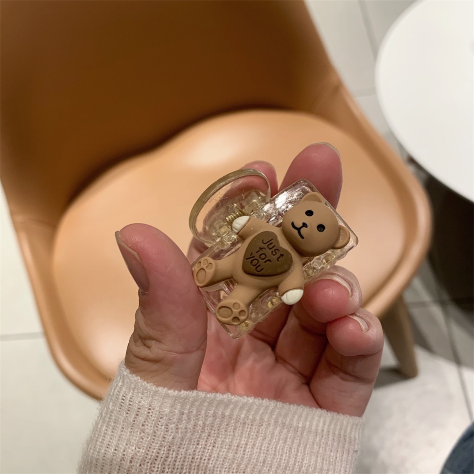 Kẹp tóc gấu siêu dễ thương, phụ kiện kẹp tóc nữ thời trang Filibra KT036