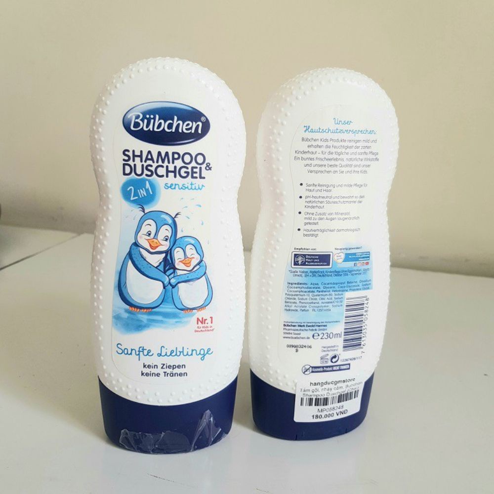 Sữa tắm gội cho bé Bubchen 230ml đủ hương, Hàng chuẩn Đức - Shop Lavenic