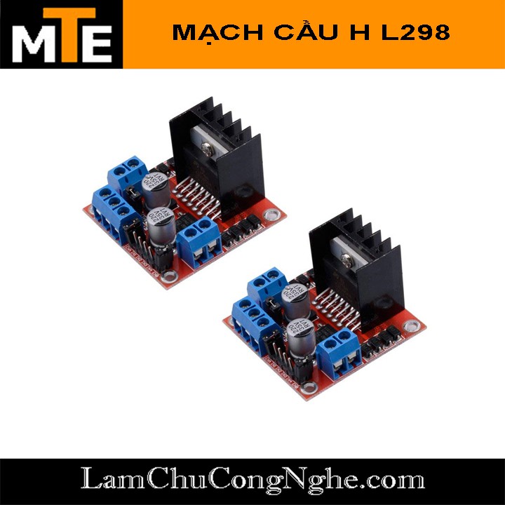 Mạch điều khiển động cơ L298 -  Mạch cầu H L298N