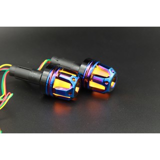 Gù tay lái có led demi + xinhan Spirit Beast L2