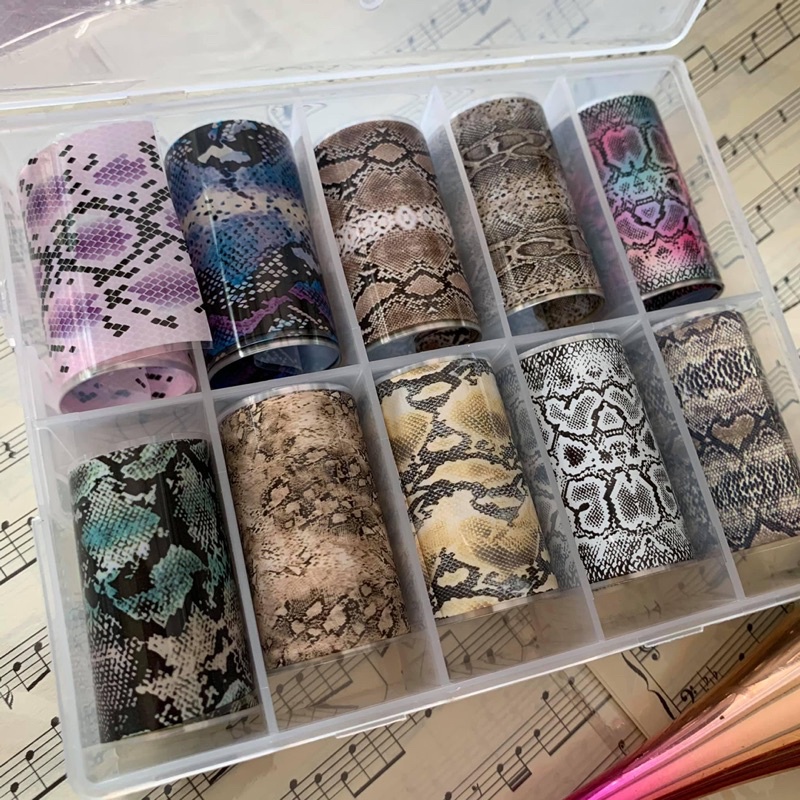 Foil dán móng kèm keo