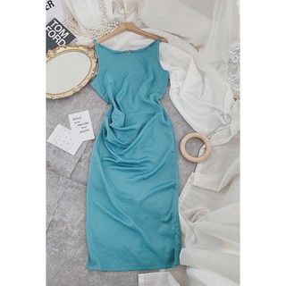 ĐẦM MIDI XOẮN HÔNG