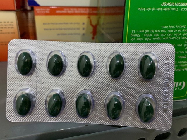 Combo 3 hộp Ginkgo biloba 120mg ( hộp 100 viên)