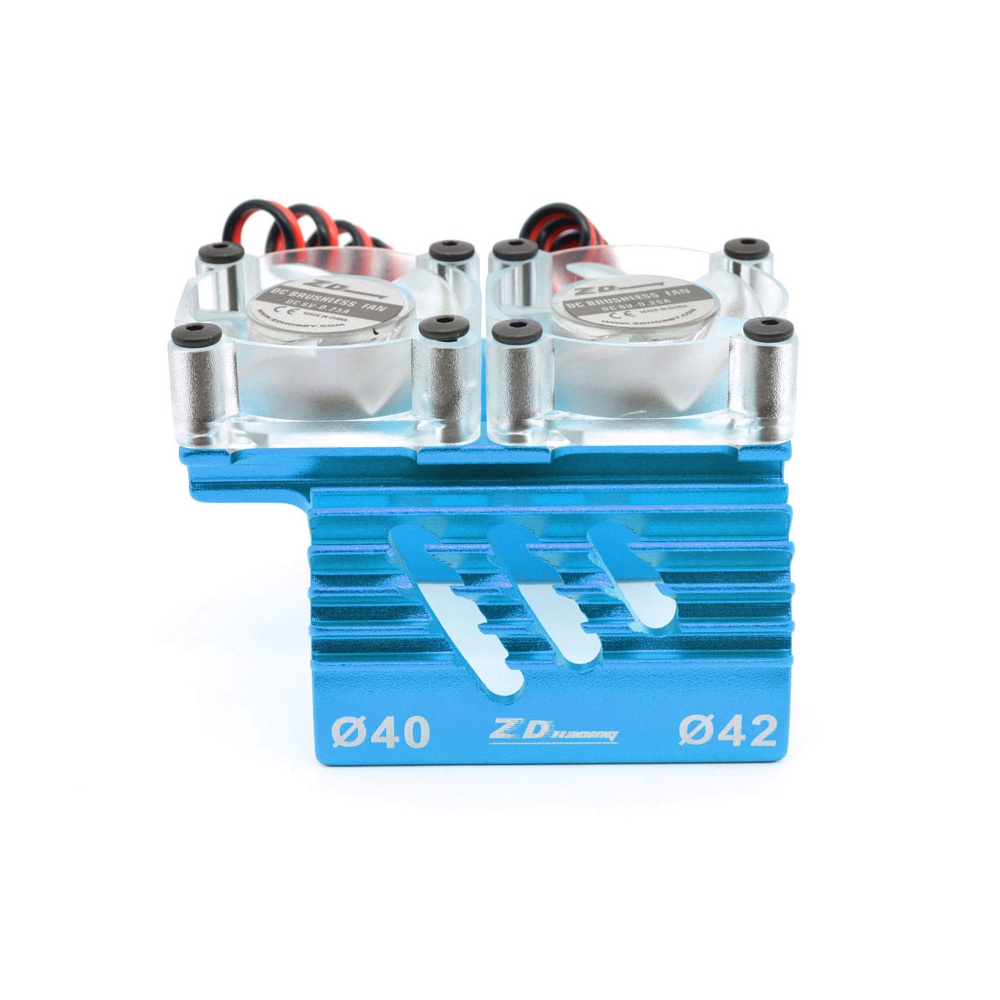 Zd Quạt Tản Nhiệt 40-42mm Tốc Độ Cao Cho Hpobbywing 4268 4274 4092 1515 1512 1518 motor 1 / 8 1 / 10
