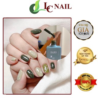 Sơn gel hàn quốc, Sơn gel màu xanh rêu 15ml