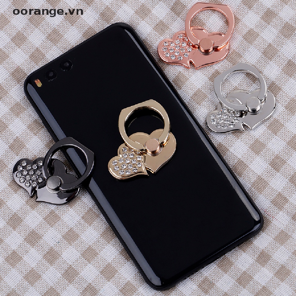 Giá Đỡ Điện Thoại Hình Trái Tim Xoay 360 Độ Tiện Dụng