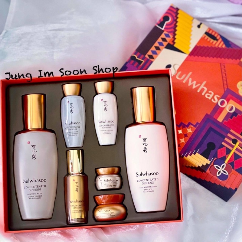 Set Ngăn Ngừa Lão Hoá Tối Ưu Từ Nhân Sâm Cô Đặc SULWHASOO CONCENTRATED GINSENG SKINCARE SET