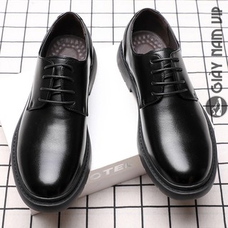 Giày Nam Cổ Thấp Da Thật - FREESHIP -  Giày Đốc Nam Phượt Thủ Nam Tính Chất Chơi GD01
