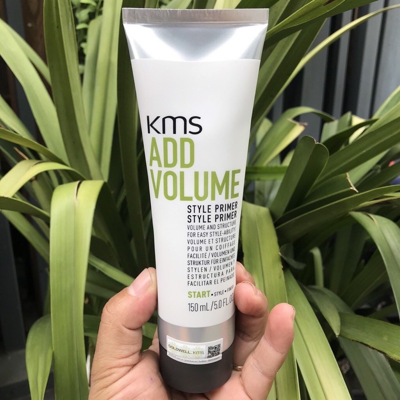 KEM LÓT TẠO KIỂU DƯỠNG ẨM KMS AddVolume STYLE PRIMER 150ml