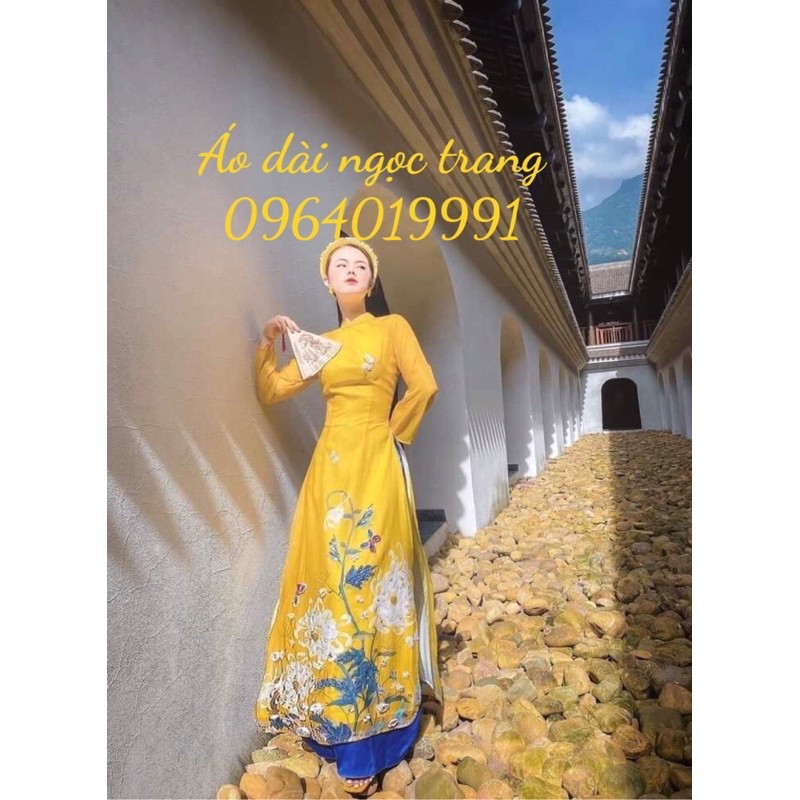 ÁO DÀI THIẾT KẾ - ÁO DÀI TƠ ÁNH LÓT TƠ TẰM