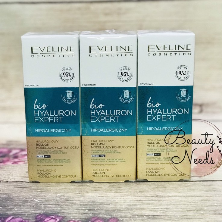 Thanh lăn mắt eveline bio hyaluron expert loại bỏ bọng mắt, nêp nhăn | BigBuy360 - bigbuy360.vn