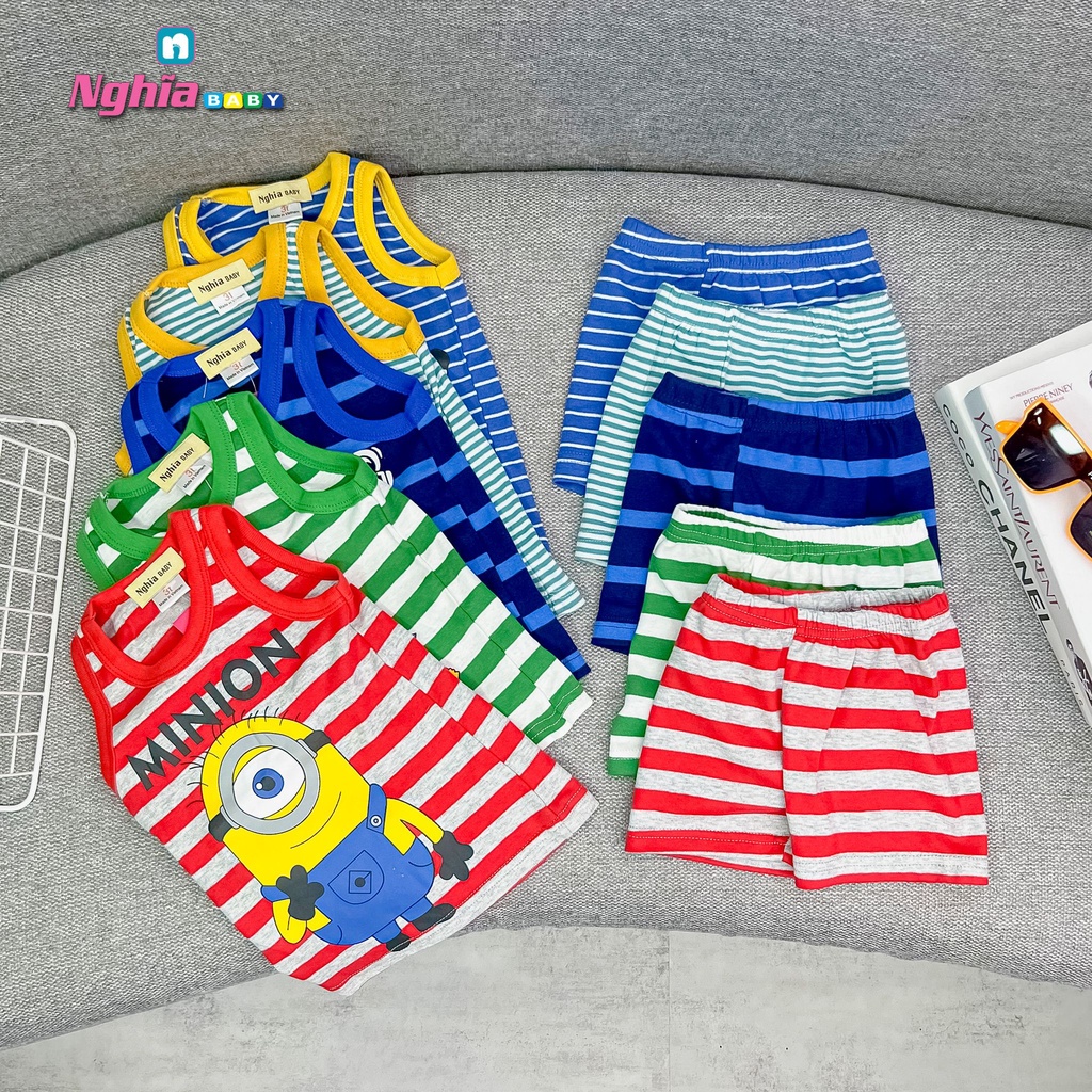 Đồ bộ bé trai NGHĨA BABY dành cho bé từ 9-21kg