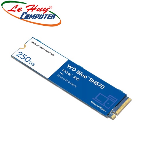 Ổ cứng SSD Western Digital SN570 Blue 250GB M.2 2280 PCIe NVMe 3x4 WDS250G3B0C