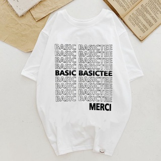 ☘️Áo Thun Say Happy Chữ Basic☘️