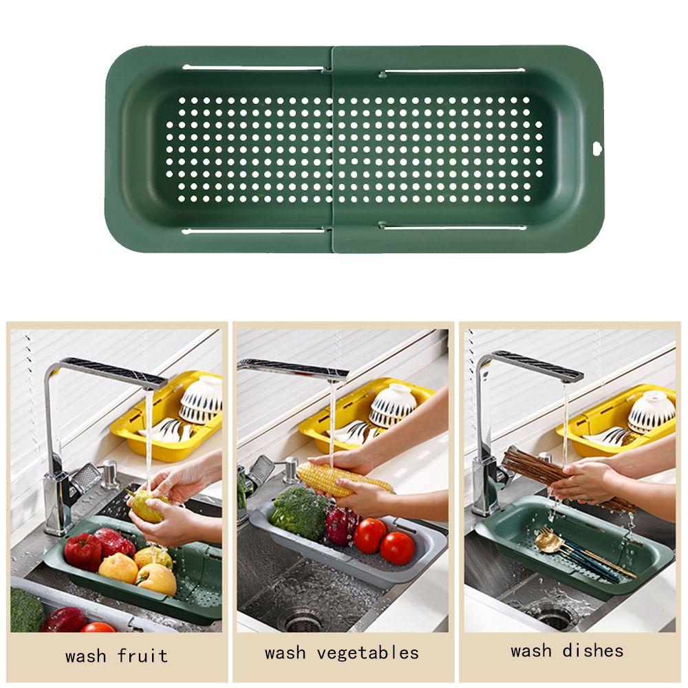 IVORY Giá Để Đồ Dùng Gắn Bồn Rửa Chén Thoát Nước Nhanh Tùy Chỉnh Tiện Dụng