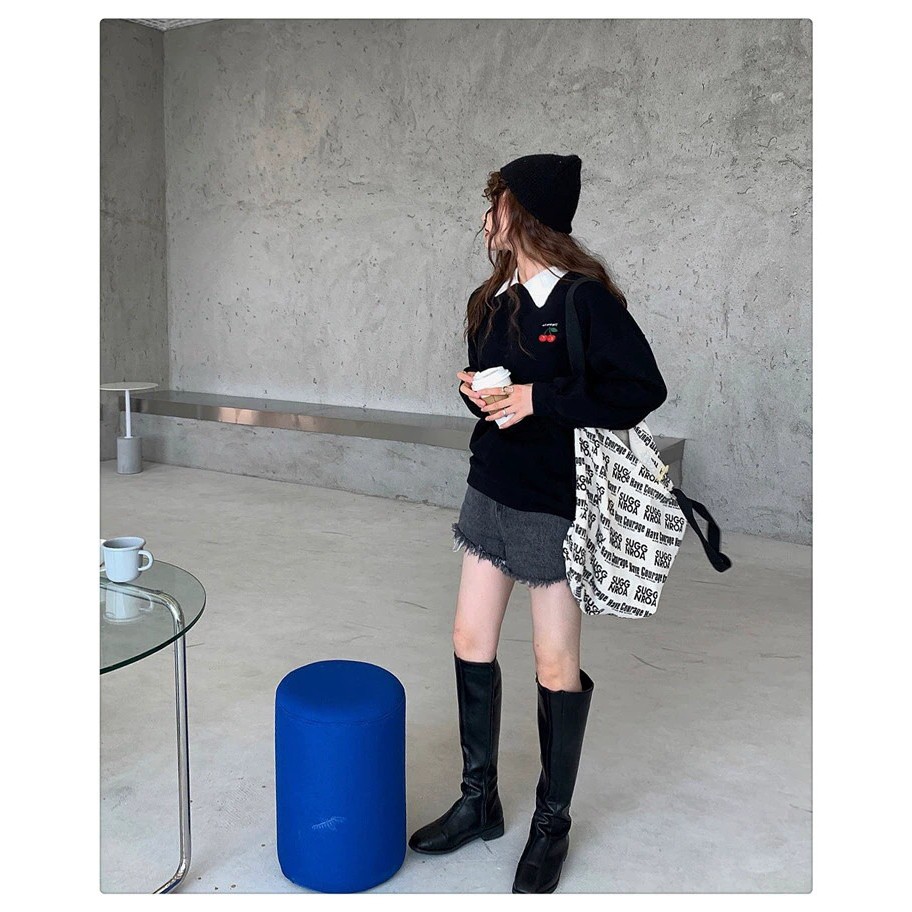 ÁO NỈ POLO TRÁI CÂY ALWAYS 4 MÀU - SWEATER DÂU CHERRY NHO VIỆT QUẤT HOT | BigBuy360 - bigbuy360.vn