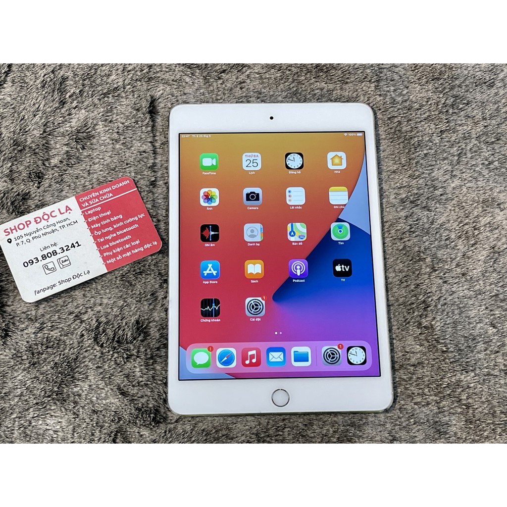 Máy tính bảng Apple iPad mini 4 128GB bản 4G