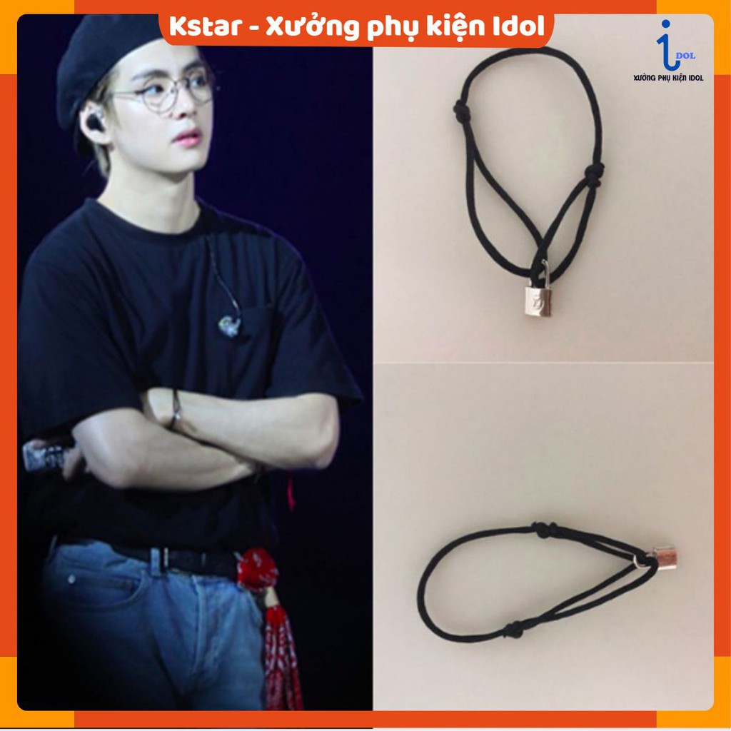 Vòng tay ổ khoá Taehyung