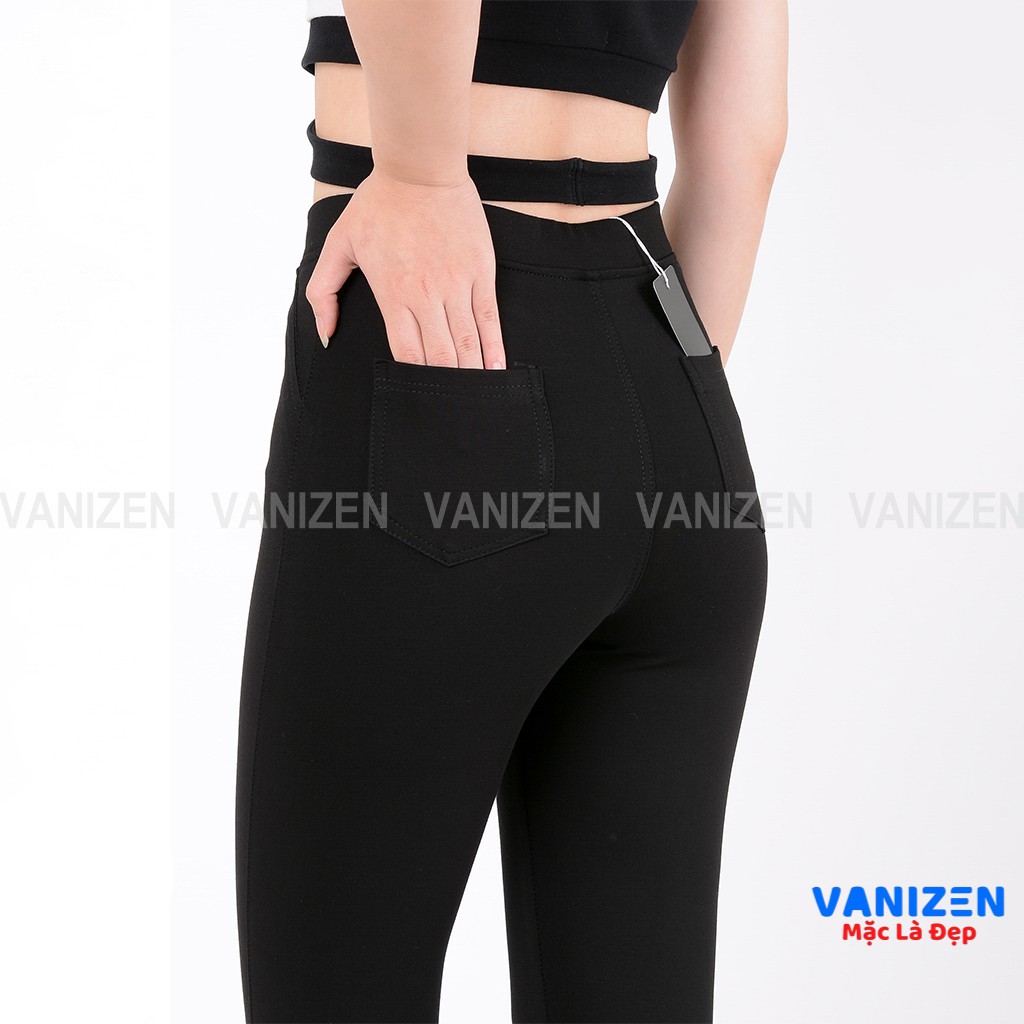 Quần legging nữ đẹp lưng cao cạp cao hàng hiệu cao cấp mã 026 VANIZEN