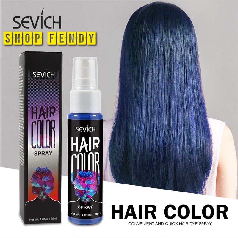 {Rẻ Vô Địch} Chai Xịt Đổi Màu Tóc Tạm Thời  Sevich 05 màu cá tính | BigBuy360 - bigbuy360.vn