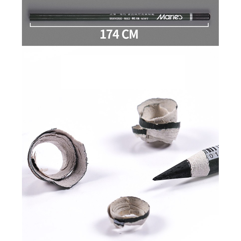 Bút chì than Maries #7350