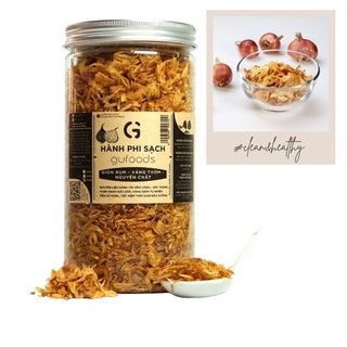 Hành phi sạch GUfoods - Đặc sản hành tím Vĩnh Châu - Thơm ngon, Tiện lợi, 100% nguyên chất