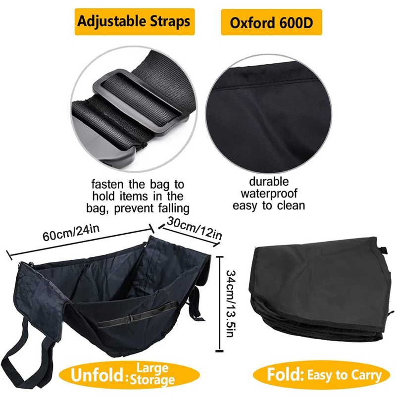 Túi Đựng Đồ Mua Sắm Bằng Vải Oxford Đa Năng Có Thể Tái Sử Dụng