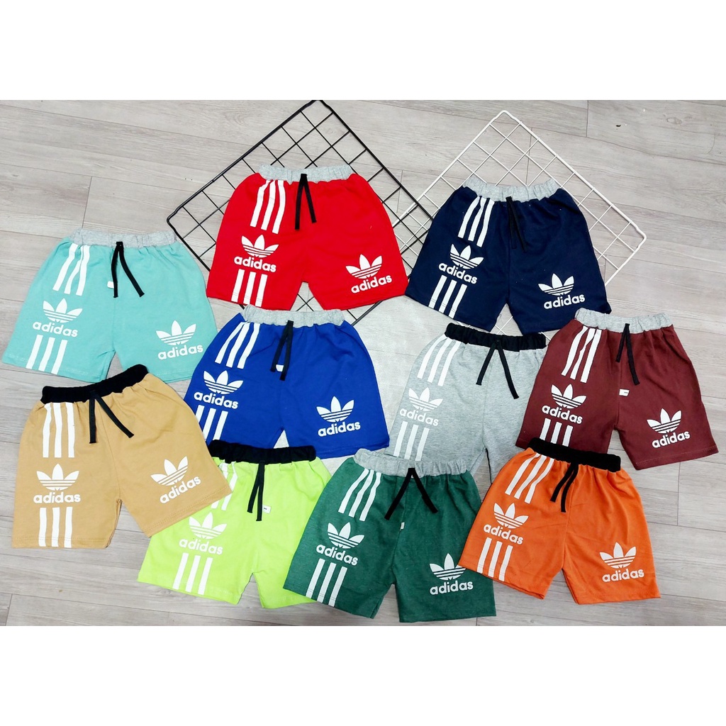 GIÁ TỐT NHẤT - QUẦN ĐÙI COTTON THỂ THAO NĂNG ĐỘNG BÉ TRAI BÉ TRAI SIZE 6-21KG