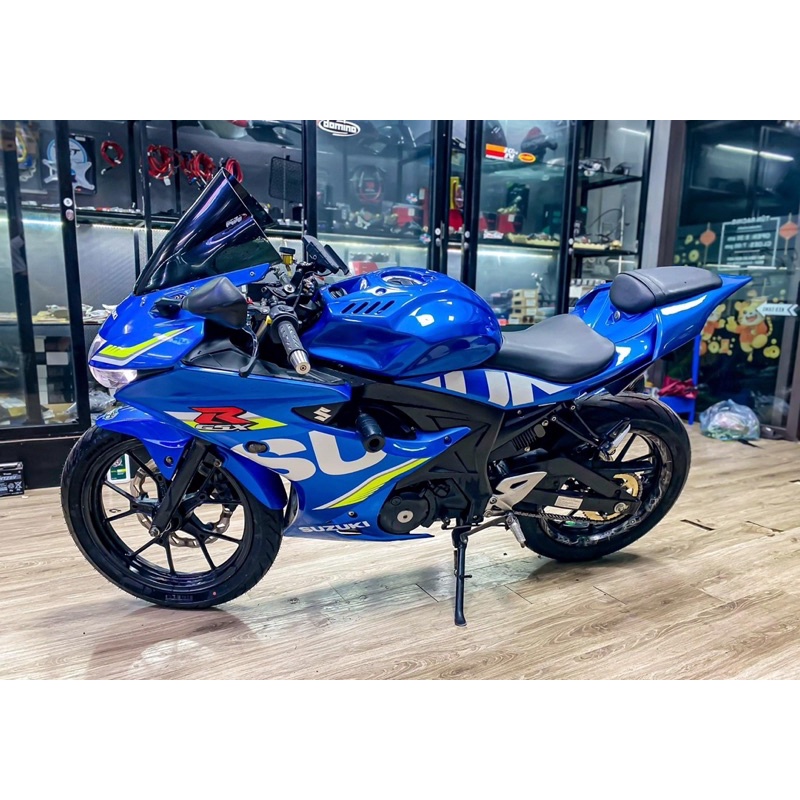 Ốp Bình Xăng độ cho suzuki GSX150R- GSX150S, Su Bandit, nhựa composite cứng cáp, dầy dặn, không độ chế