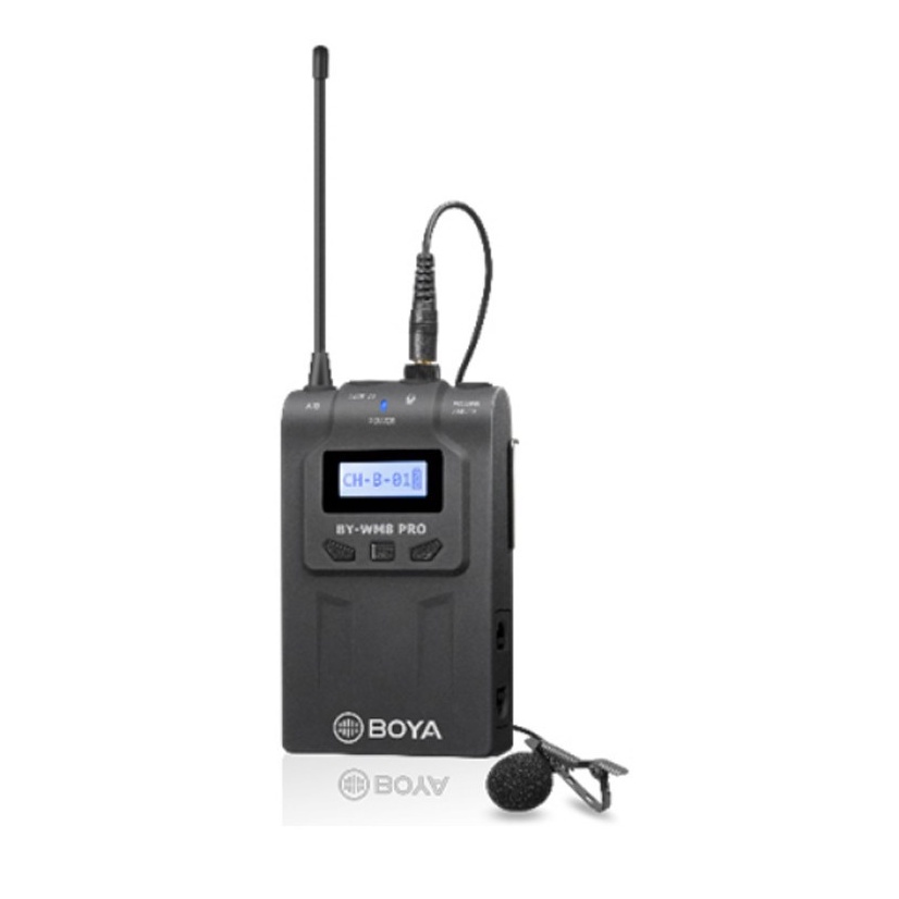 Bộ phát không dây dành cho Bộ mic By-WM8 Pro - BOYA TX8 PRO - UHF Wireless Transmitter