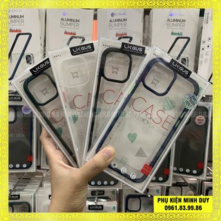 Ốp LIKGUS lưng trong viền màu chống sock, chống ố màu cho Iphone 12 Mini, 12 Pro, 12 Pro Max, 11, 11 Pro và 11 Pro Max