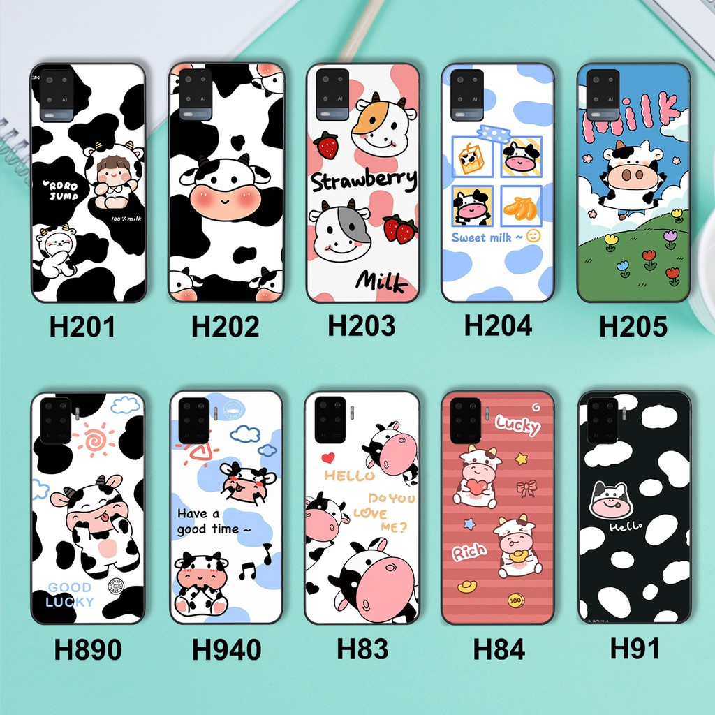 ⚡HOT⚡Ốp lưng OPPO A54 - A74 - A94 in hình bò sữa đáng iu cute