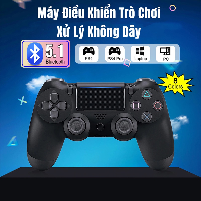 Tay Cầm PS4 Tay cầm chơi game không dây chơi Fifa Online4 Cho PC / Laptop / Điện Thoại Android / TV Androi