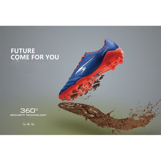 Giày đá bóng sân cỏ nhân tạo SUNAIS đinh cao AG 97502, xanh