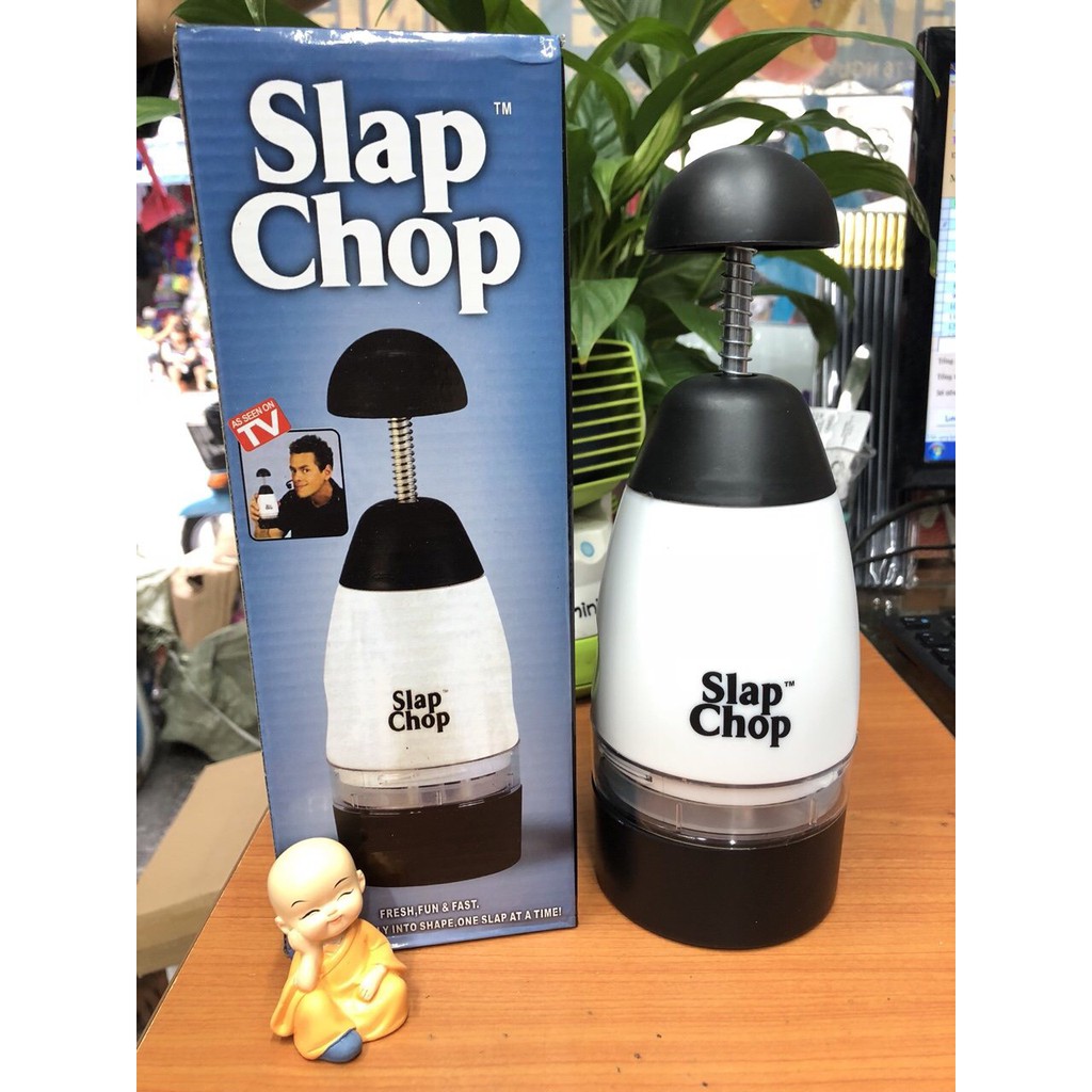 Dụng cụ băm rau củ, tỏi ớt Slap Chop