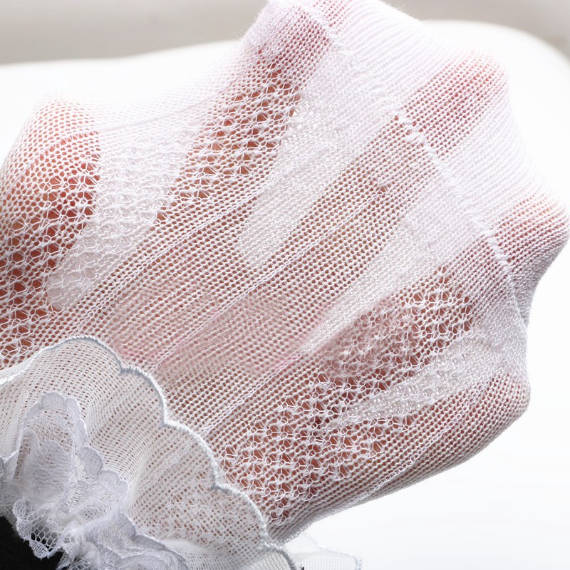 Vớ ren hoa thoáng khí cho bé gái sơ sinh từ 0-1 tuổi