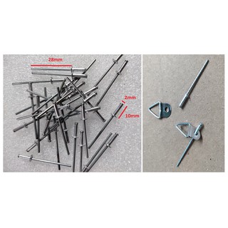 Đinh river, đinh rút nhỏ 2mm, 100 cái