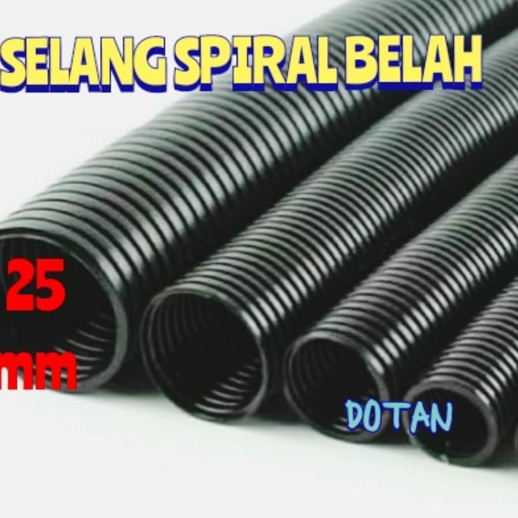❃➝ Ống Xoắn Ốc 25Mm Đa Năng Cho Xe Hơi Mới