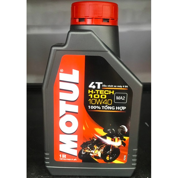 Motul H-tech 100 10w40 dầu nhớt cho xe máy (chính hãng)