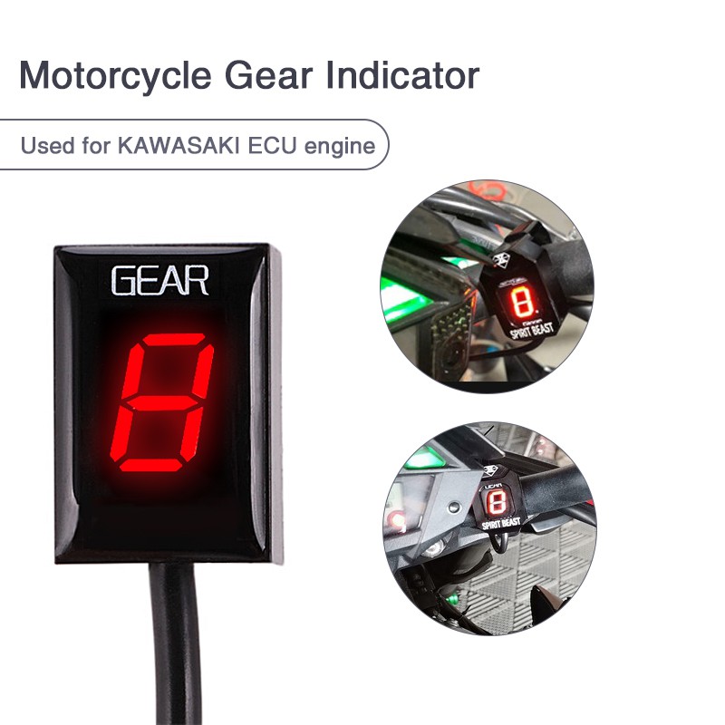 Chỉ Báo Hiển Thị Tốc Độ 1-6 Cho Kawasaki Z300 Er6N Z1000Sx Ninja 300 Z1000 Z800 Z750